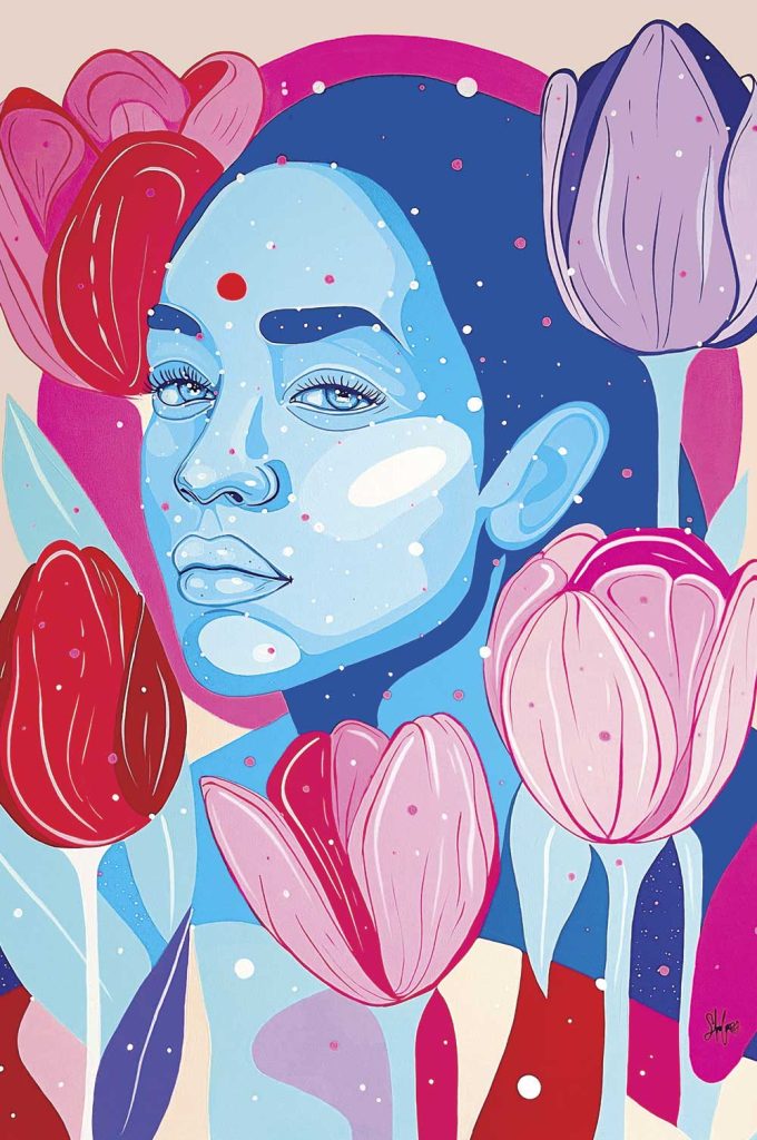 Las flores II, 2022